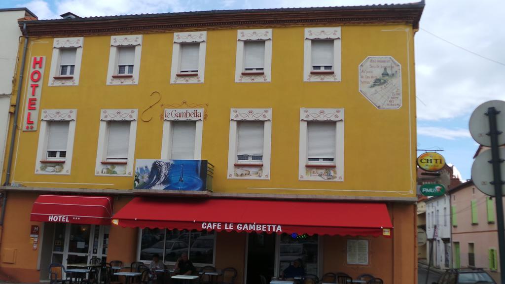 Hotel Le Gambetta Carmaux Extérieur photo